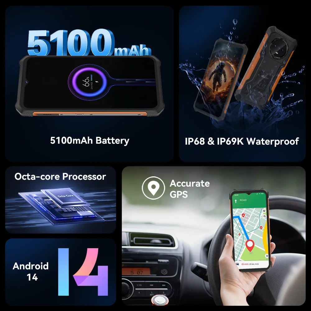 Cubot King Kong ES Ultra-thin Rugged | 6.56 inch 90Hz 16GB 128GB