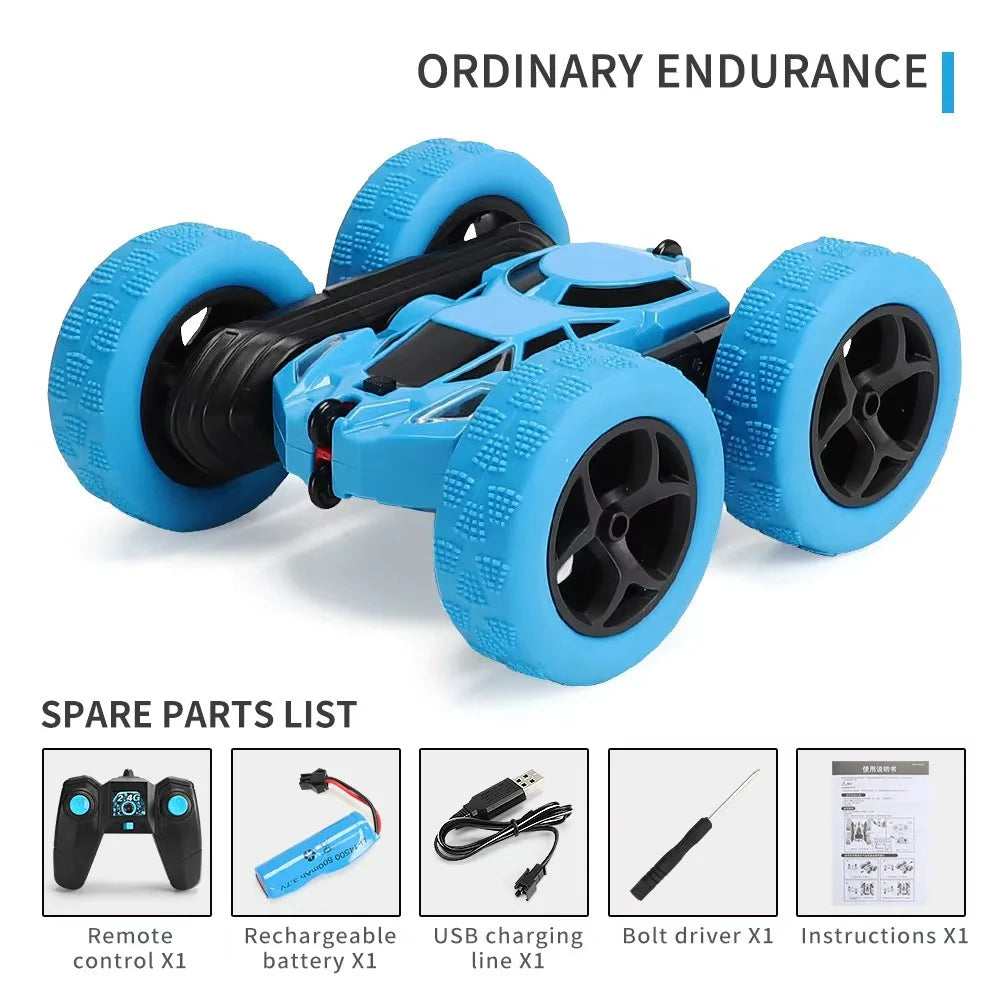 360-Degree Flipping Stunt Car | 4WD Double-Sided RC Toy