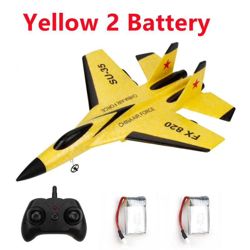FX-620 SU-35 RC Fighter Plane | 2.4G EPP Foam Glider Airplane