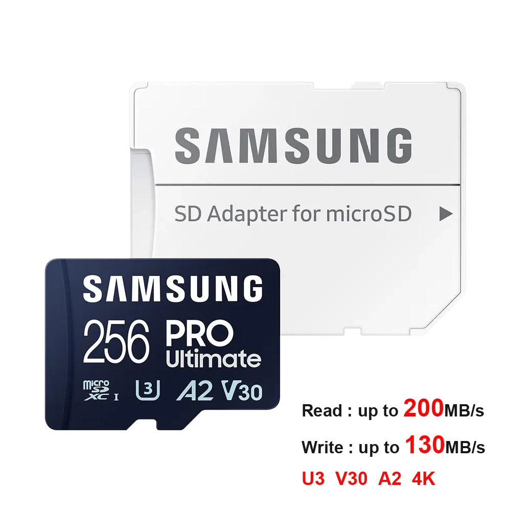 Samsung MicroSD Card EVO/PRO | 64GB-512GB Class 10 U3 4K