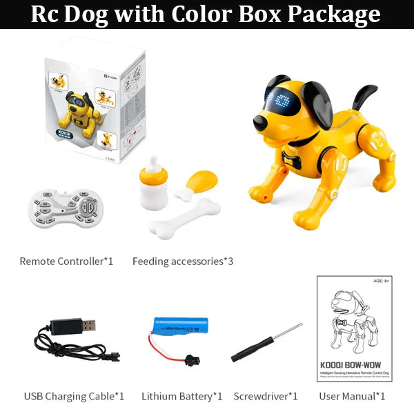 JJRC RC Dog Robot | Smart Talking Programming Interactive Pet