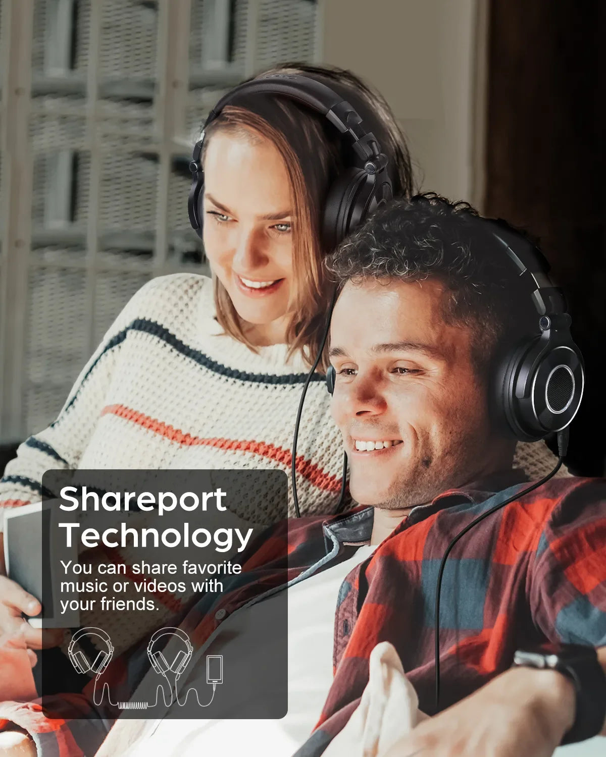 Oneodio Monitor 60 Wired HiFi Headphones | Professional Studio DJ