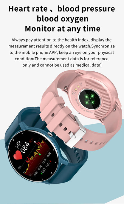 LIGE 2026 Smart Watch Women Men Ladies Gift Sport Fitness Men Watches Heart Rate Monitor Waterproof Smartwatch For Android IOS