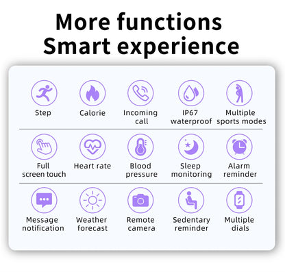 LIGE 2026 Smart Watch Women Men Ladies Gift Sport Fitness Men Watches Heart Rate Monitor Waterproof Smartwatch For Android IOS