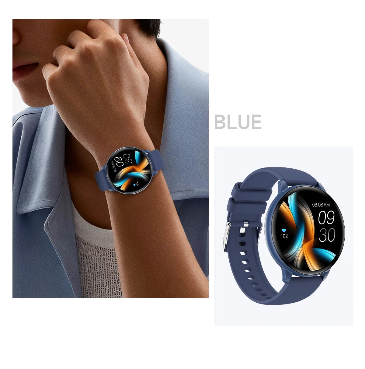 LIGE 2026 Smart Watch Men Women Bluetooth Call Heart Rate Health Monitor 1.38inch HD Screen Fashion Sports Men Smartwatch Women