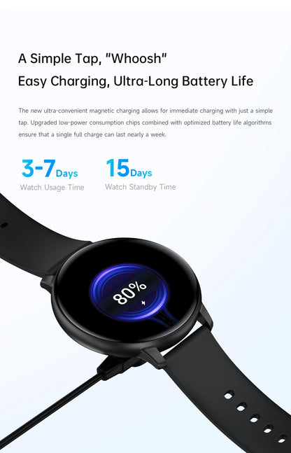 LIGE 2026 Smart Watch Men Women Bluetooth Call Heart Rate Health Monitor 1.38inch HD Screen Fashion Sports Men Smartwatch Women