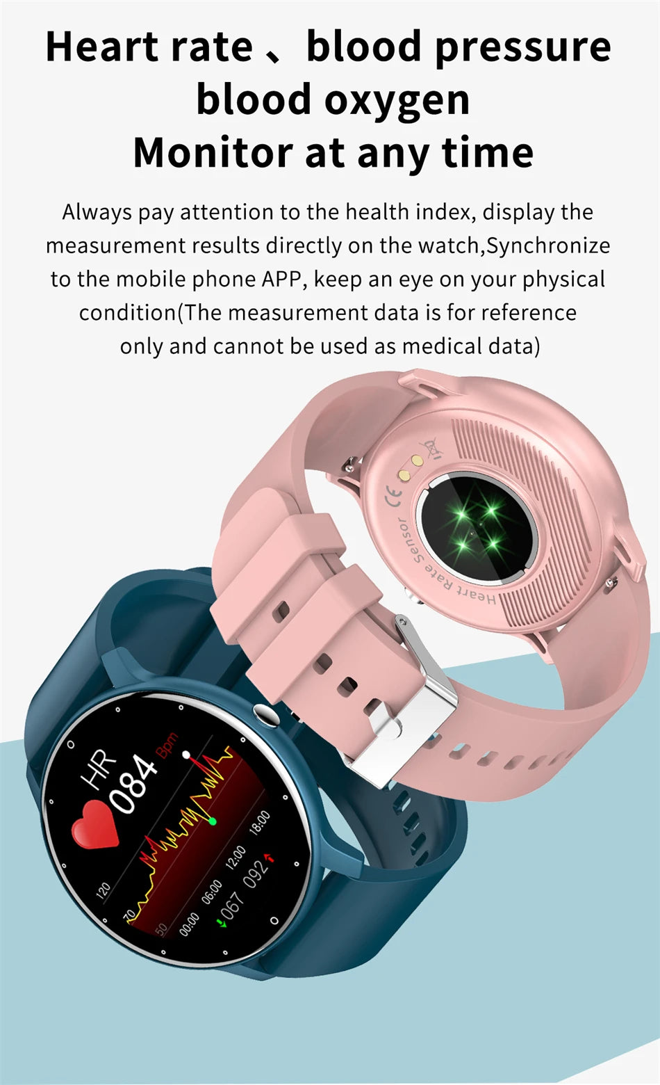 LIGE Smart Watch Women Men Full Touch Screen Bluetooth Call Smartwatch Waterproof Sports Fitness Tracker Watches for Android iOS