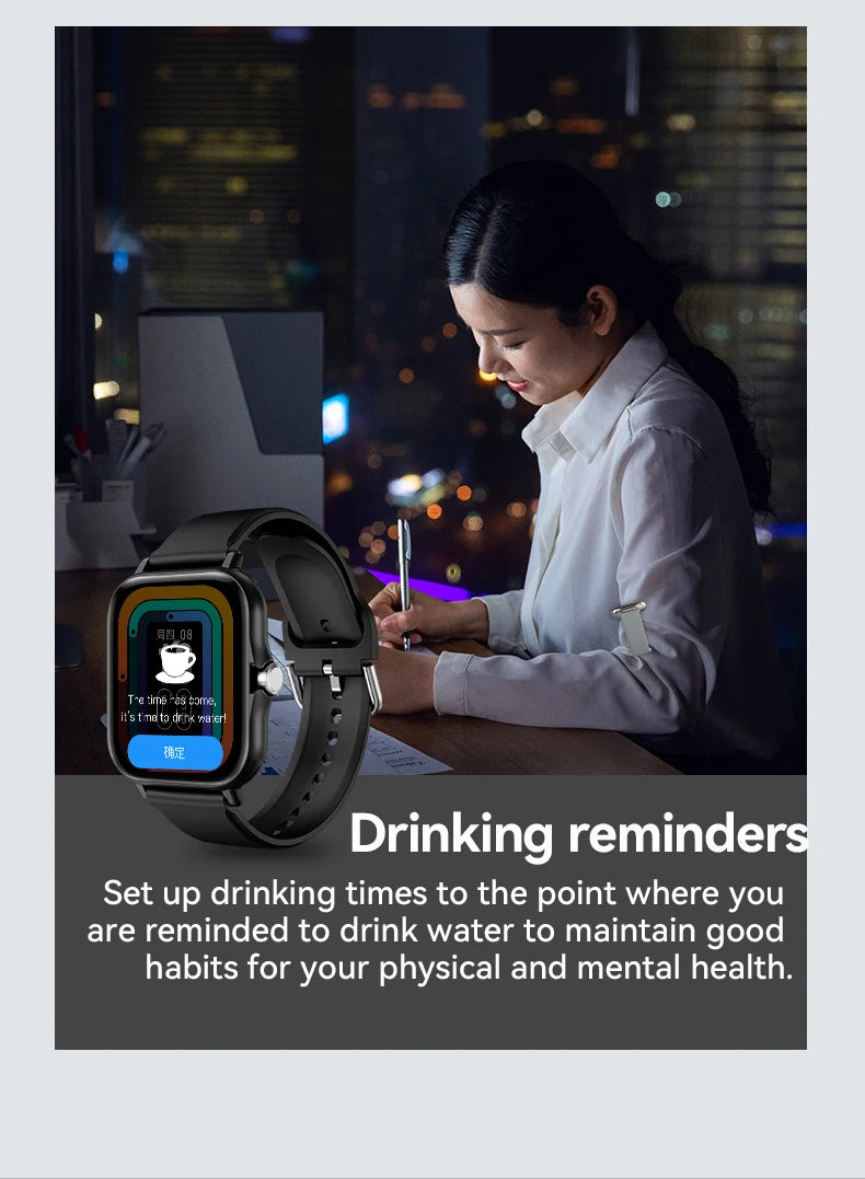 LAXASFIT Y13 pro Max 2026 Smart Watch Full Touch Screen Sports Fitness Bluetooth Digital Smartwatch with Heart Rate Tracker