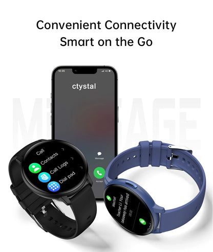 LIGE 2026 Smart Watch Men Women Bluetooth Call Heart Rate Health Monitor 1.38inch HD Screen Fashion Sports Men Smartwatch Women