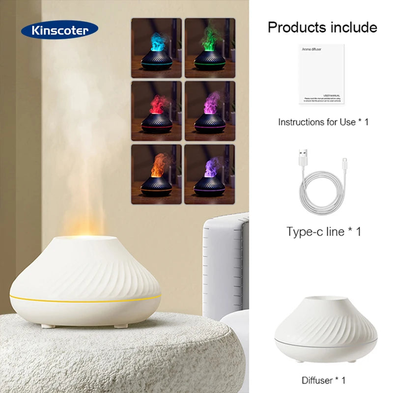 Aroma Essential Oil Diffuser | LED Night Light | Ultrasonic