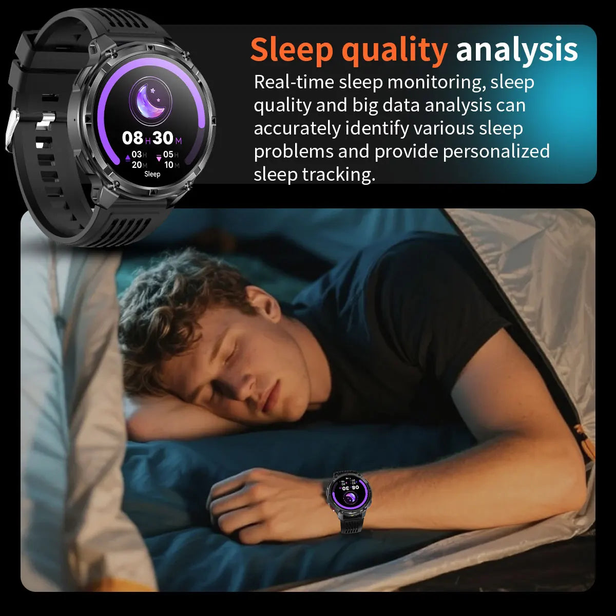 2026 New T-Rex3 Ultra 1100Mah Military Smart Watch Men 1.7"AMOLED GPS Path 5ATM Waterproof Compass LED Flashlight Smartwatch iOS