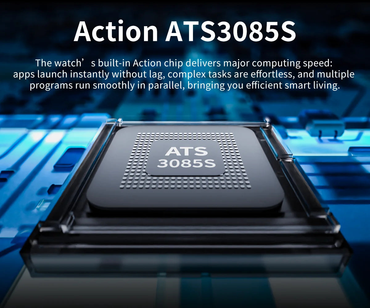 2026 New Men Smart Watch with Built in GPS Maps BT Call 100+ Sport Modes 3ATM Waterproof MP3 MP4 Playback Altitude Compass