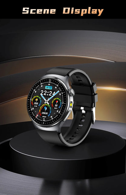 2026 New Accurate Diagnosis Smart Watch Body Fat ECG Blood oxygen BP Health Sport HD AMOLED Screen call Smart watch Men women